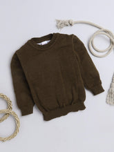 Little Angels Little Angels Baby Wool Round Neck Full Sleeves Striped Pullover Sweater for Baby Boys Pullover Pup-tastic Cozy Sweater